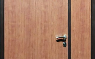 металлическая дверь с двумя створками в подъезд, модель ДПДЗ-52